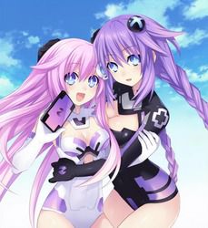 Super Dimensional Game Neptune erotic image collection! 3