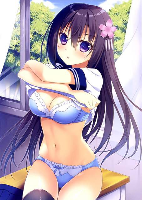 Erotic image summary of a beautiful girl in a change of clothes: Underwear 46