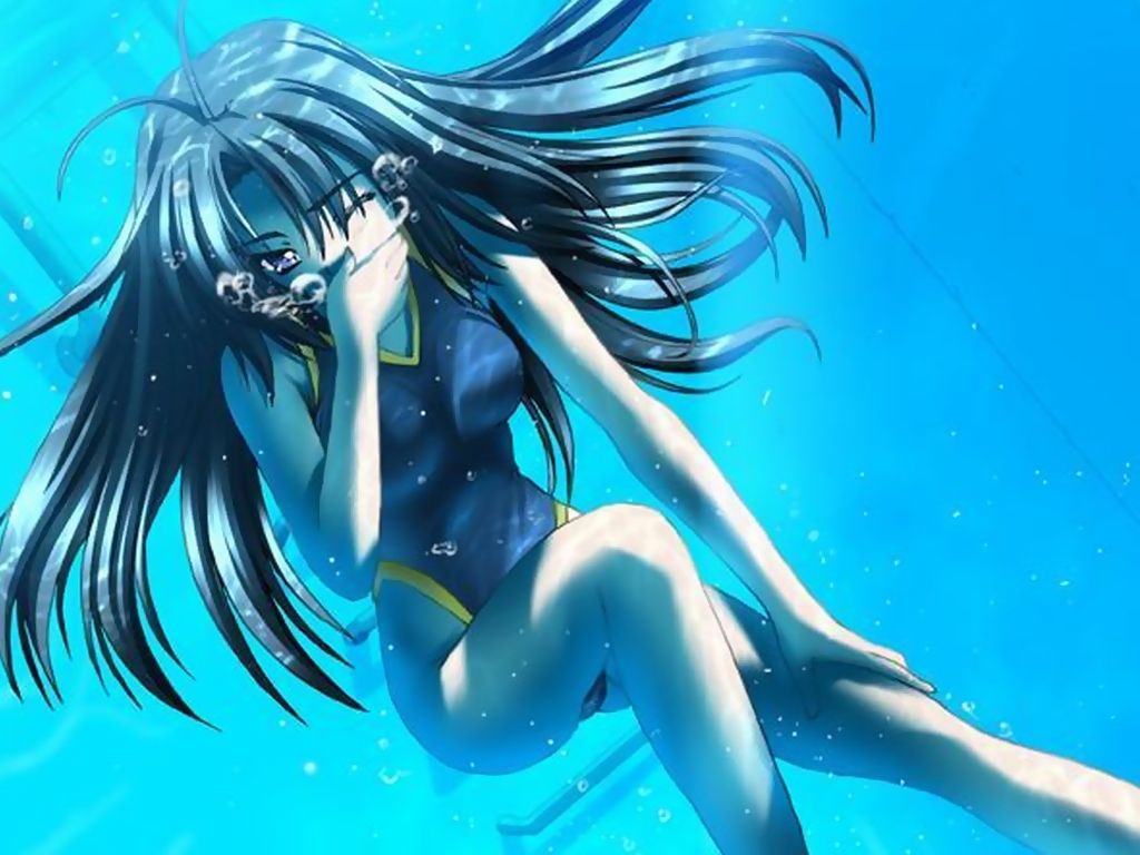 Erotic image of Pichi Pichi swimming swimsuit that makes you want to expect nipple potch 5