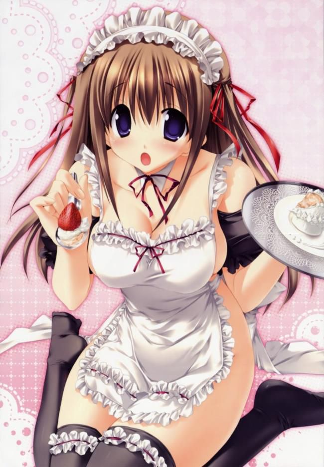 Let's be happy to see erotic images of maids! 19