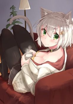 Up erotic images of cat ears! 20