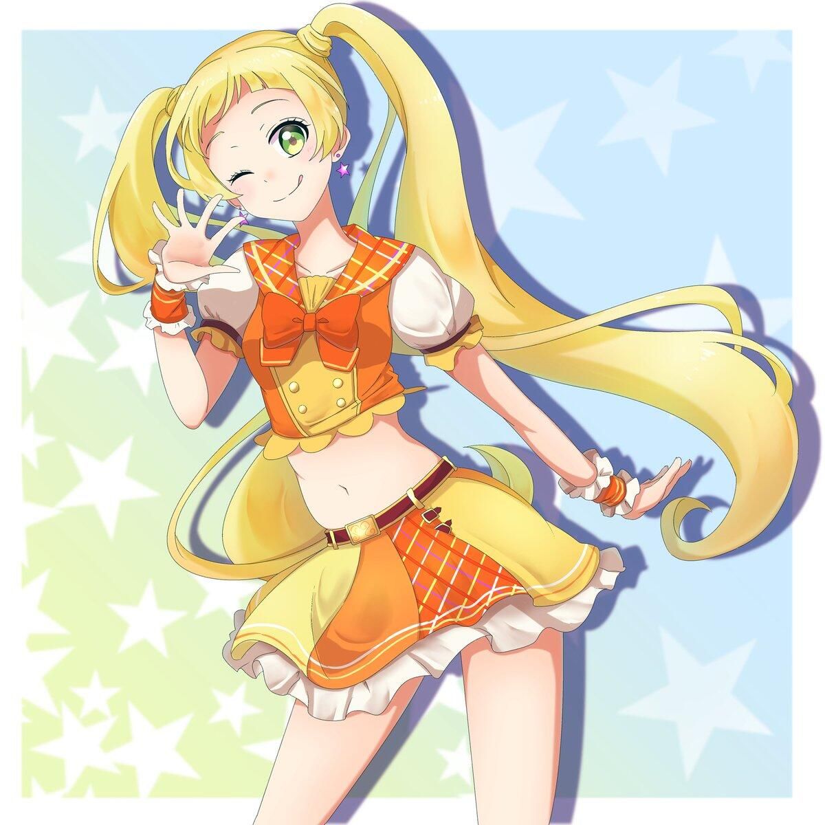 [Aikatsu Friends! ] Hyuga Emma's Niji Erotic Image: Anime 15