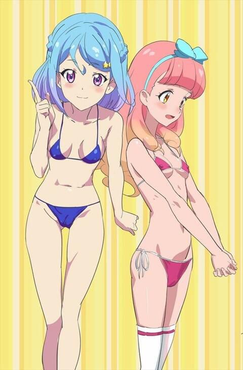 [Aikatsu Friends! ] Aoi Mio's erotic image: anime 38