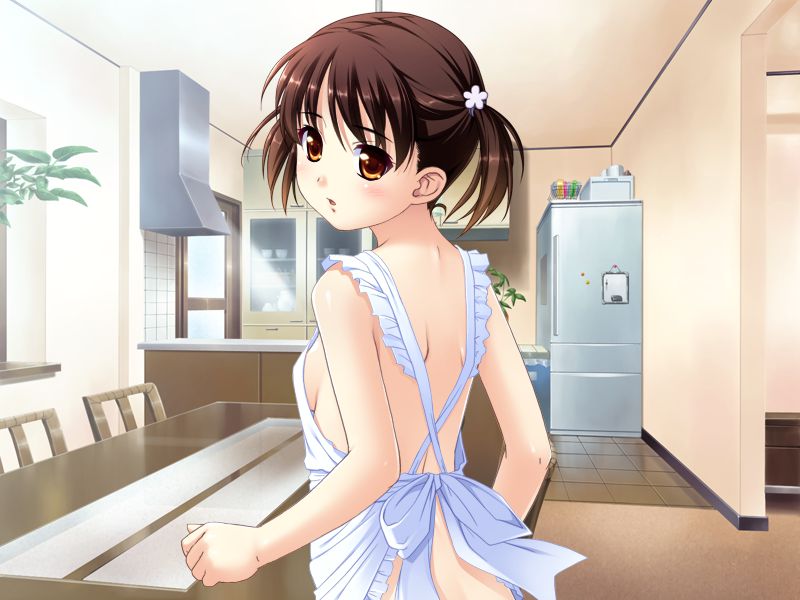 I collected erotic images of a man's romance, a naked apron girl. vol.5 33