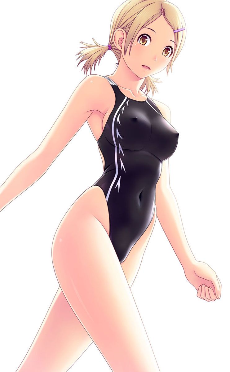 [Secondary] erotic image of the swimming swimsuit that wraps the body trained by Gachi's swimming pitch 22