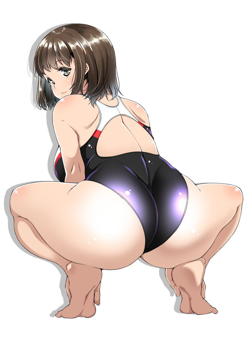 [Secondary] erotic image of the swimming swimsuit that wraps the body trained by Gachi's swimming pitch 25