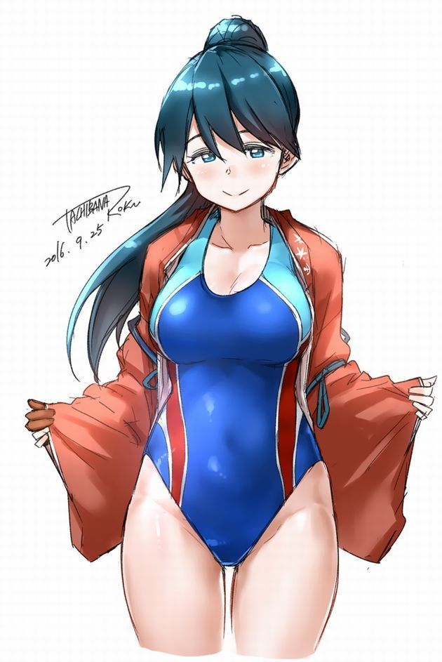 [Secondary] erotic image of the swimming swimsuit that wraps the body trained by Gachi's swimming pitch 37