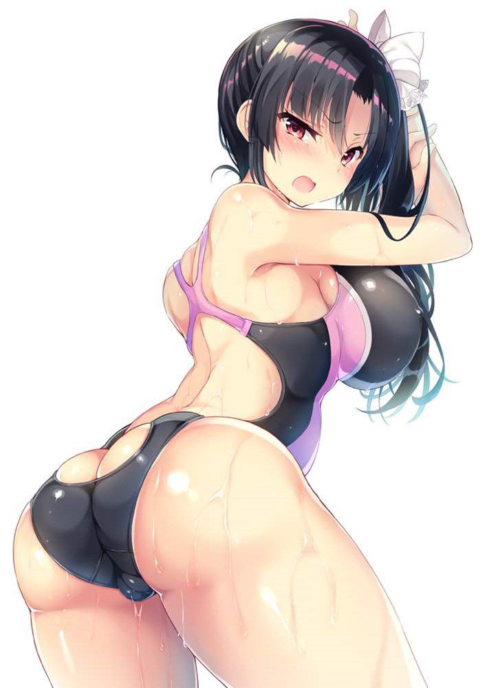 [Secondary] erotic image of the swimming swimsuit that wraps the body trained by Gachi's swimming pitch 39
