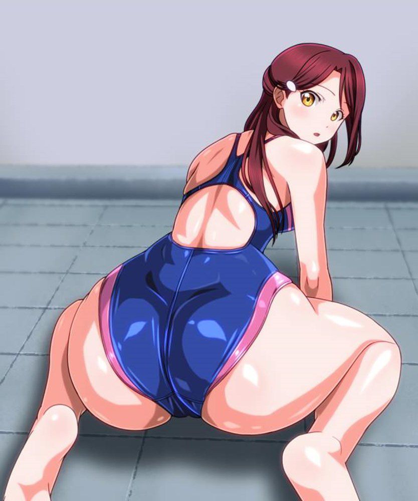 [Secondary] erotic image of the swimming swimsuit that wraps the body trained by Gachi's swimming pitch 40