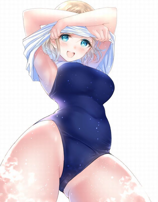 [Secondary] erotic image of the swimming swimsuit that wraps the body trained by Gachi's swimming pitch 9