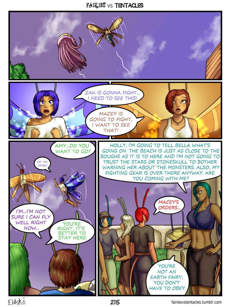 [Bobbydando] Fairies vs Tentacles [Ongoing] 216