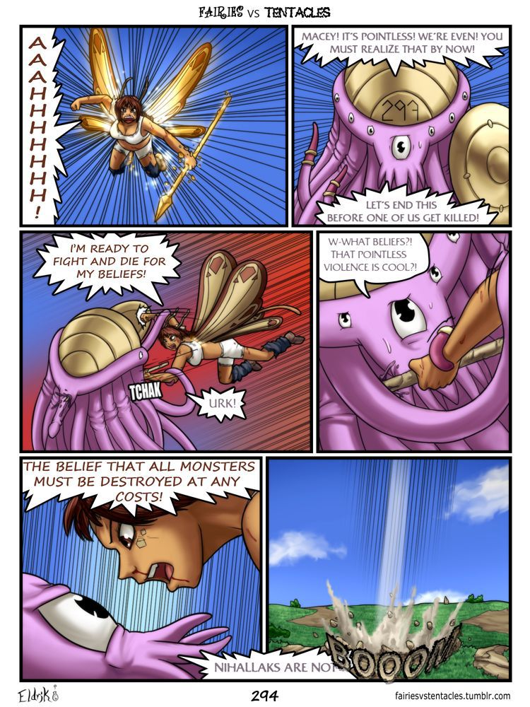 [Bobbydando] Fairies vs Tentacles [Ongoing] 295