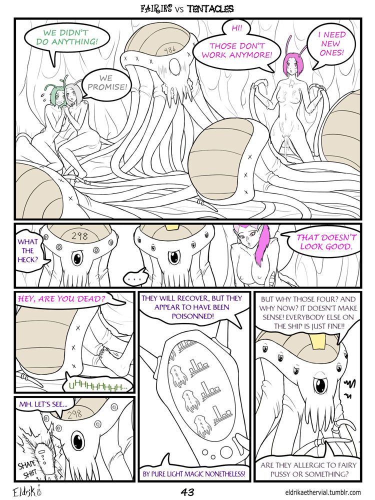 [Bobbydando] Fairies vs Tentacles [Ongoing] 44