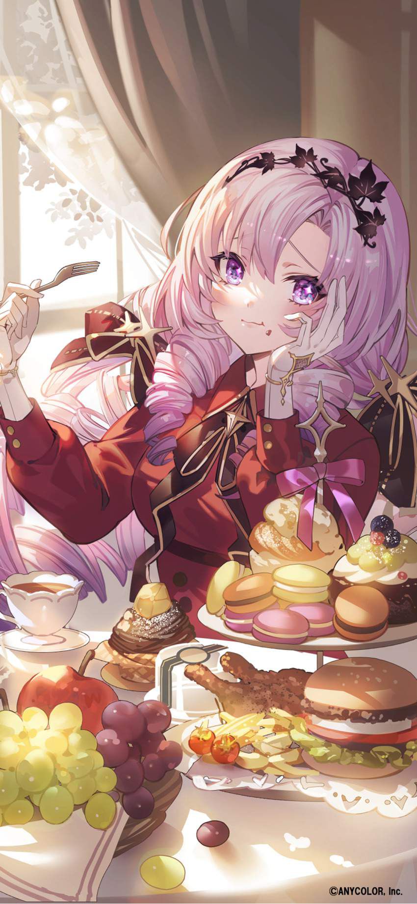 【Suipara's leftovers are a hot topic】 Secondary image of a girl who is pleased with a large amount of sweets 10