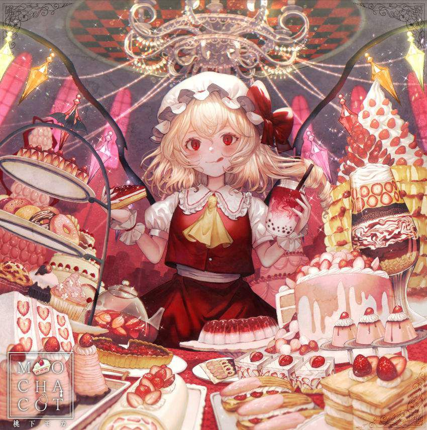 【Suipara's leftovers are a hot topic】 Secondary image of a girl who is pleased with a large amount of sweets 13