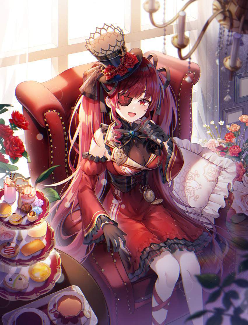 【Suipara's leftovers are a hot topic】 Secondary image of a girl who is pleased with a large amount of sweets 5