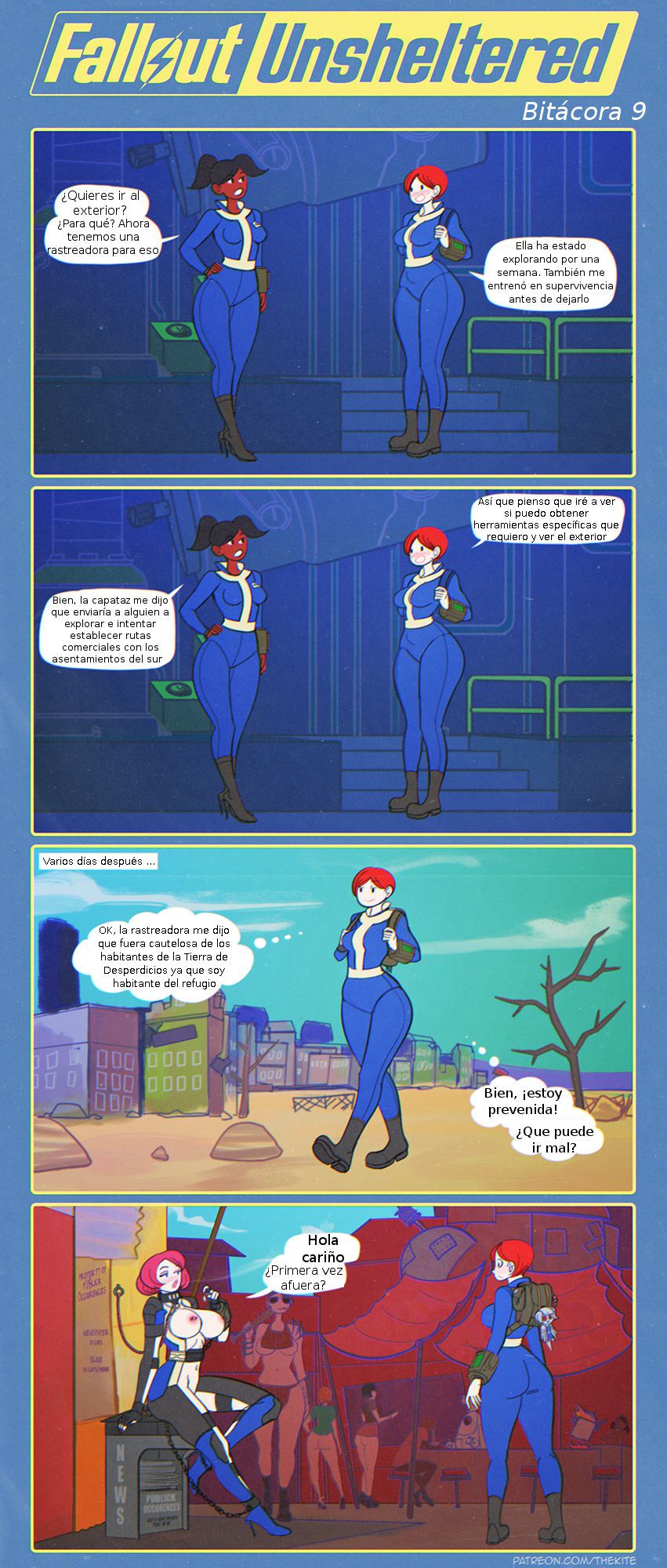 [TheKite] Fallout Unsheltered (Fallout) [Ongoing] - Spanish translation 10