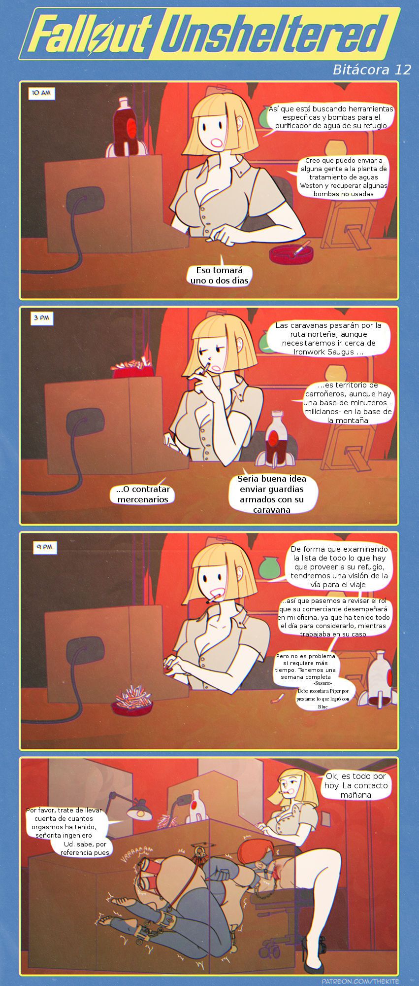 [TheKite] Fallout Unsheltered (Fallout) [Ongoing] - Spanish translation 16