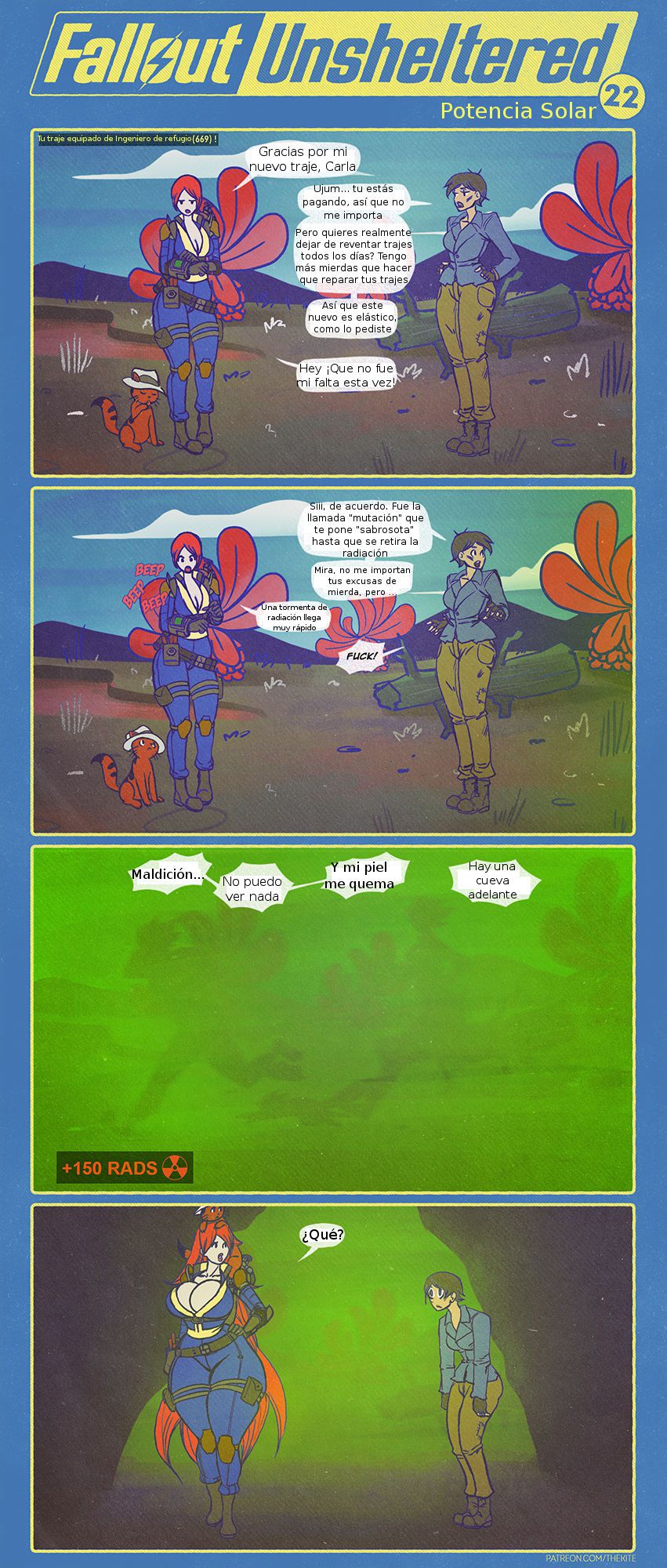 [TheKite] Fallout Unsheltered (Fallout) [Ongoing] - Spanish translation 26