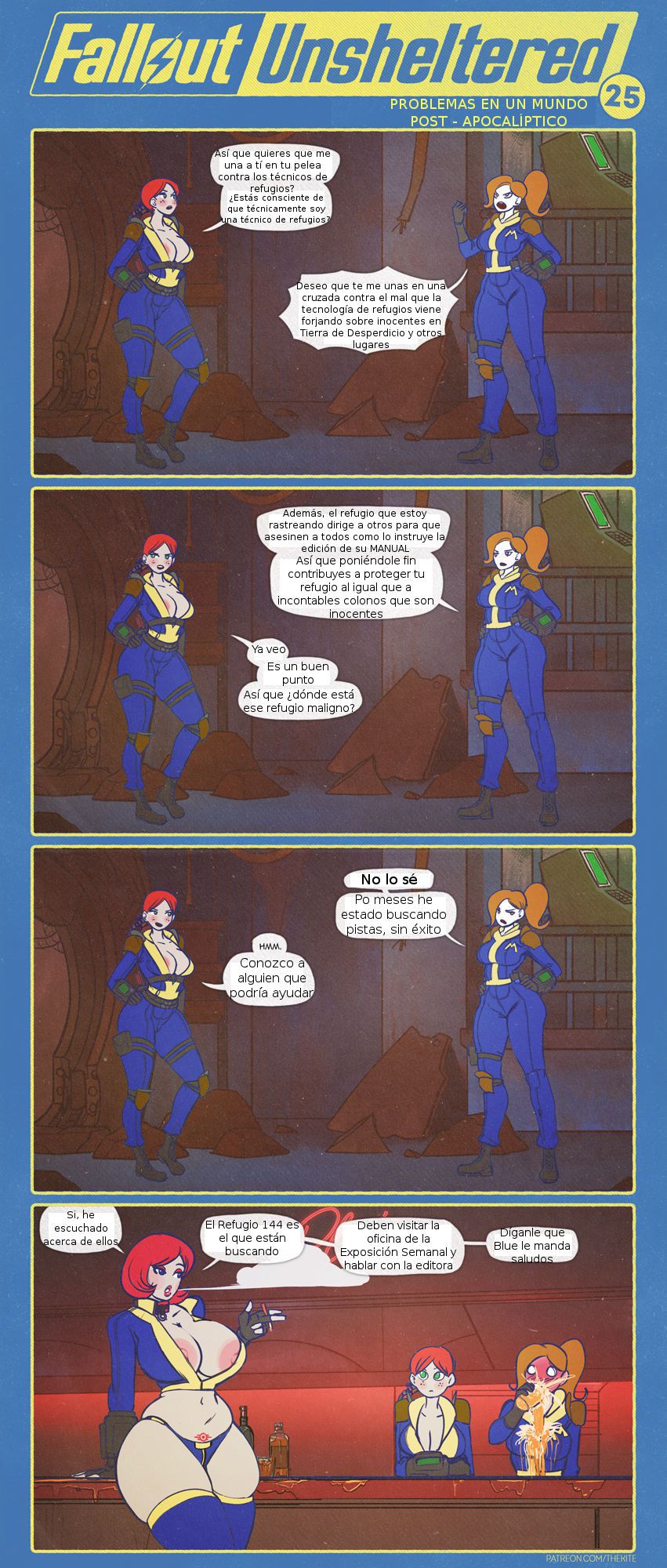 [TheKite] Fallout Unsheltered (Fallout) [Ongoing] - Spanish translation 29