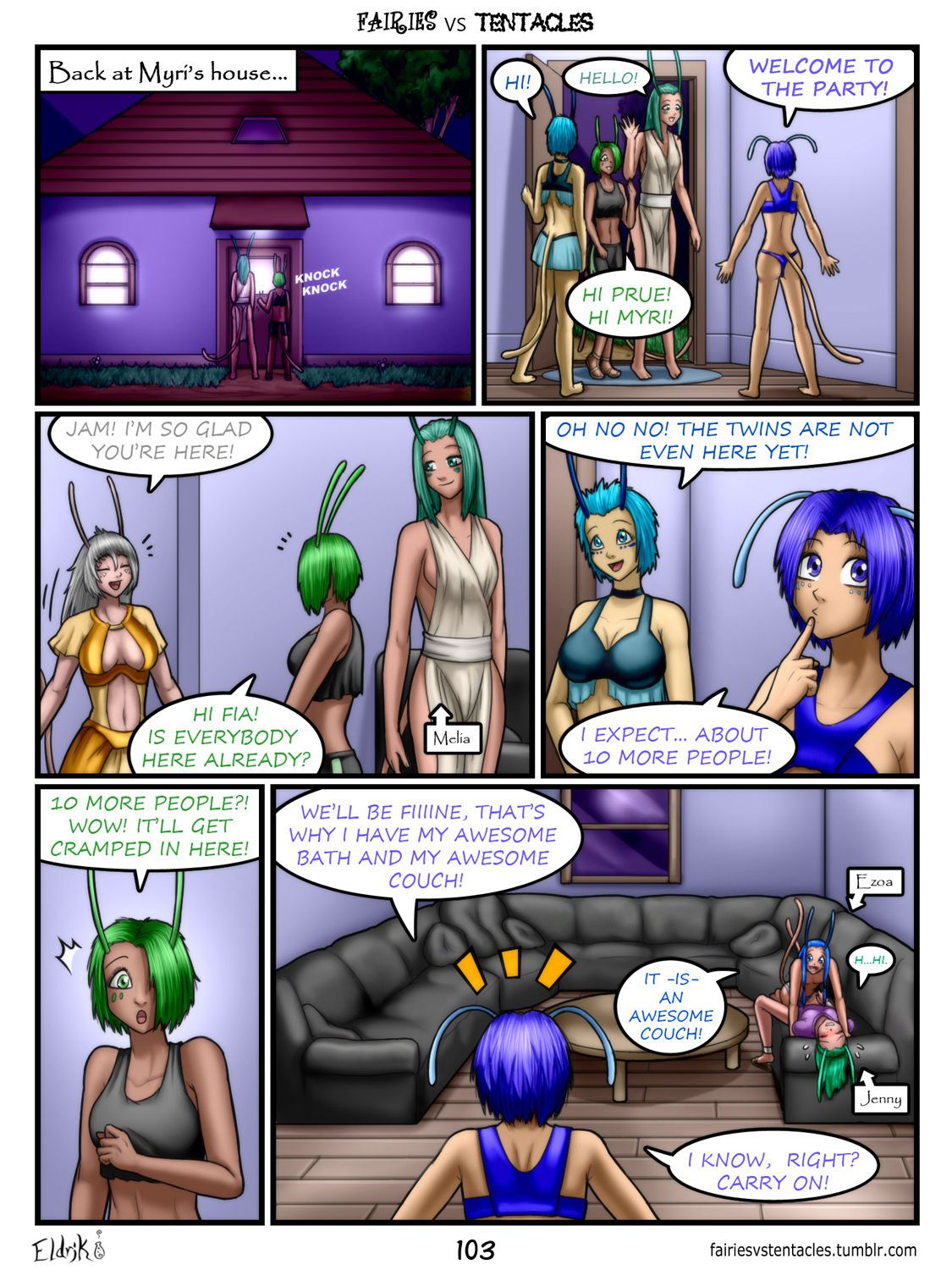 [Bobbydando] Fairies vs Tentacles [Ongoing] 104