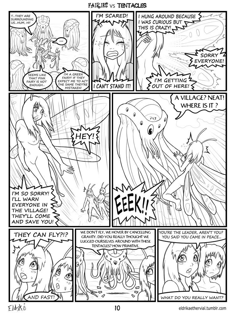 [Bobbydando] Fairies vs Tentacles [Ongoing] 11