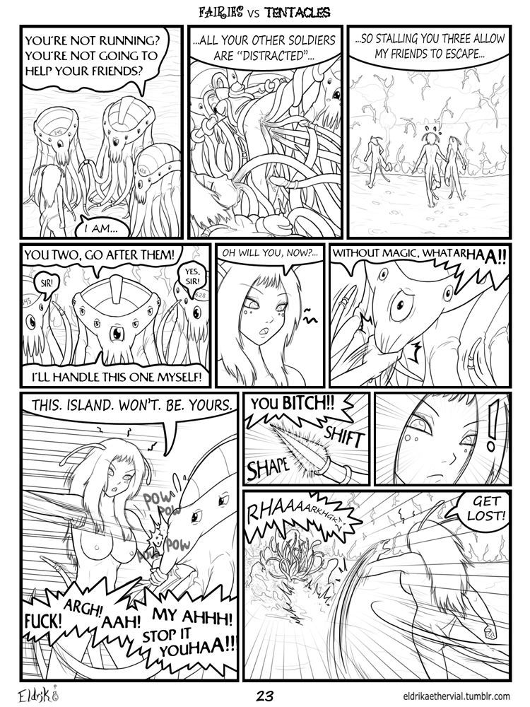 [Bobbydando] Fairies vs Tentacles [Ongoing] 24