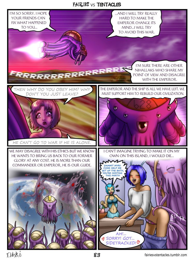 [Bobbydando] Fairies vs Tentacles [Ongoing] 84