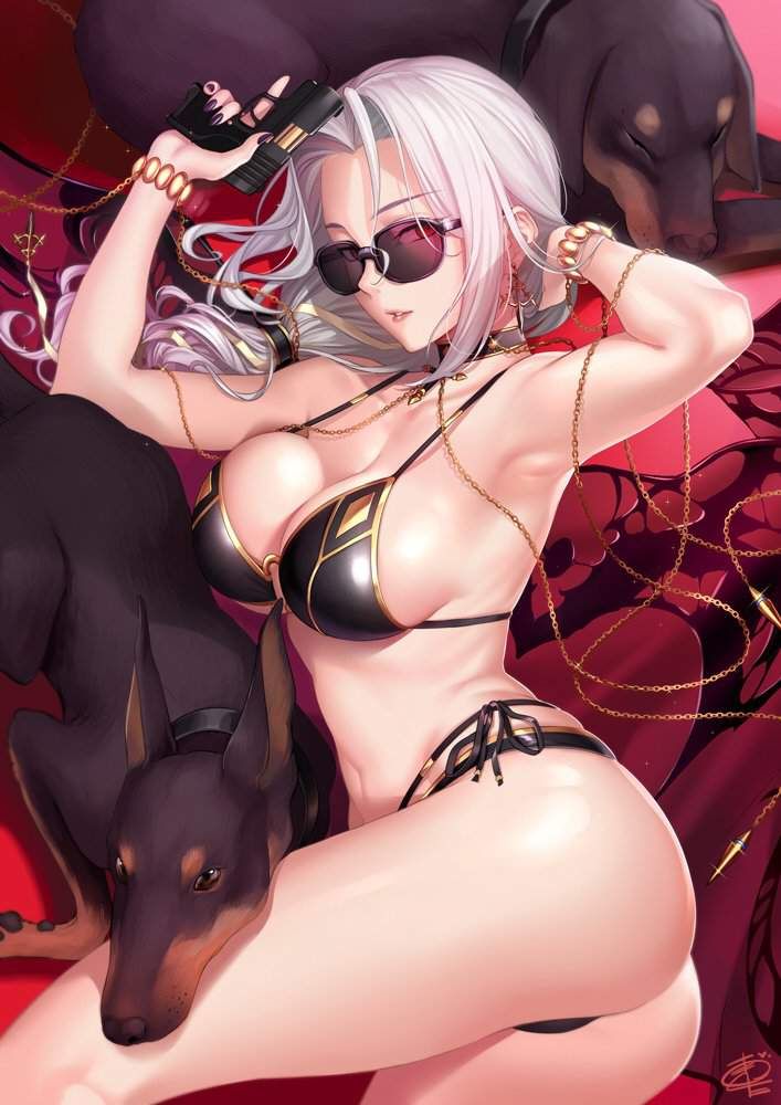 [Fate / GrandOrder] erotic image of Carmilla (swimsuit) 1