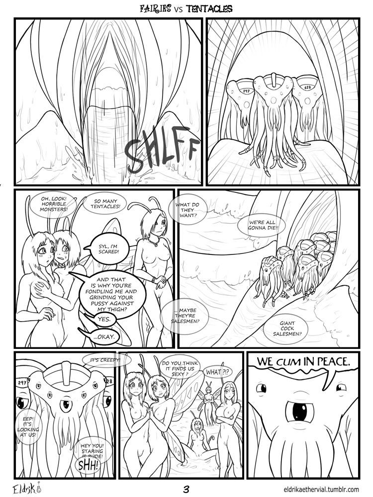 [Bobbydando] Fairies vs Tentacles [Ongoing] 4