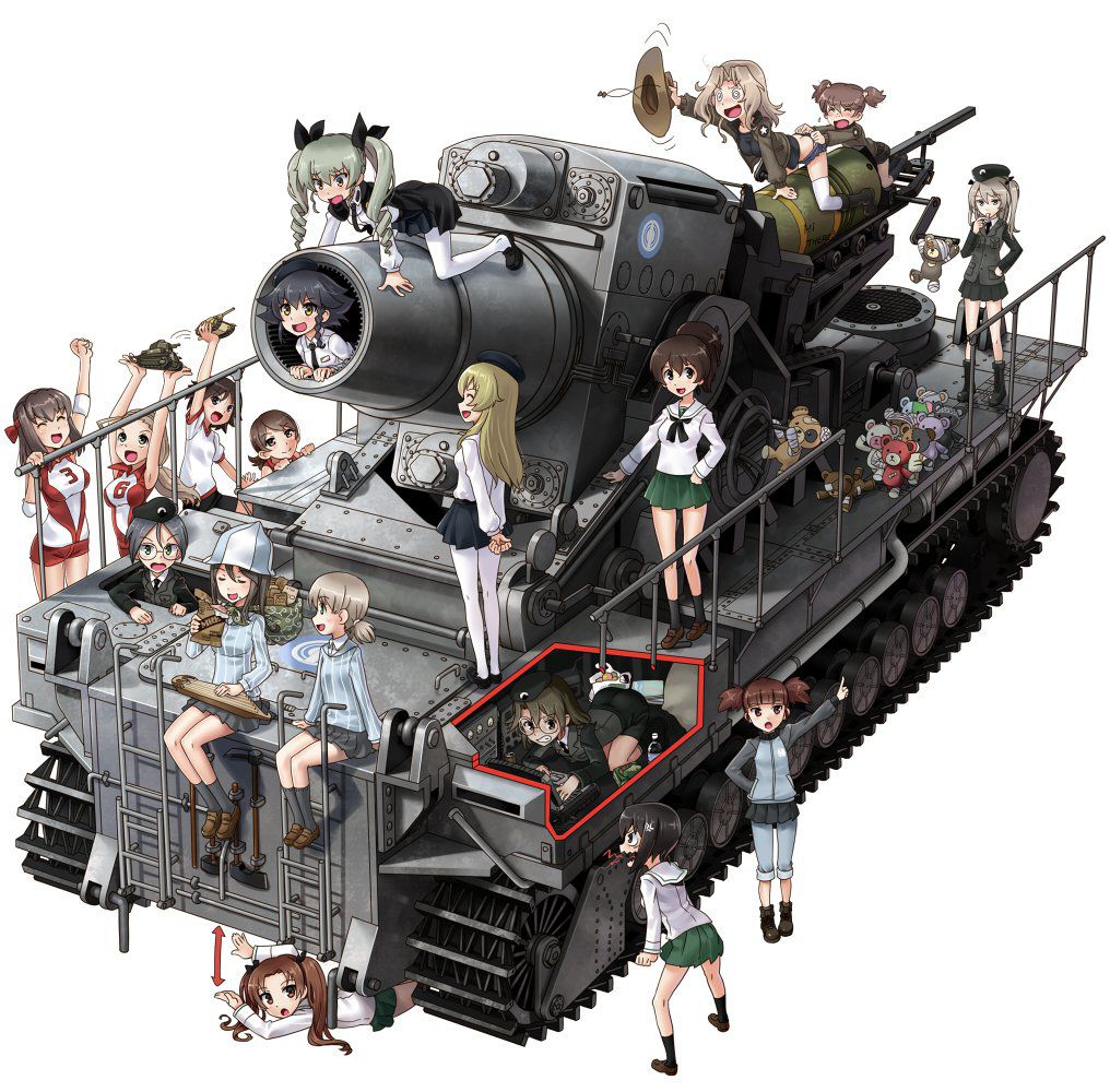 [Secondary] Images of Girls &amp; Panzer 33