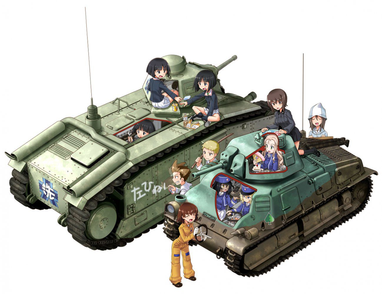 [Secondary] Images of Girls &amp; Panzer 36
