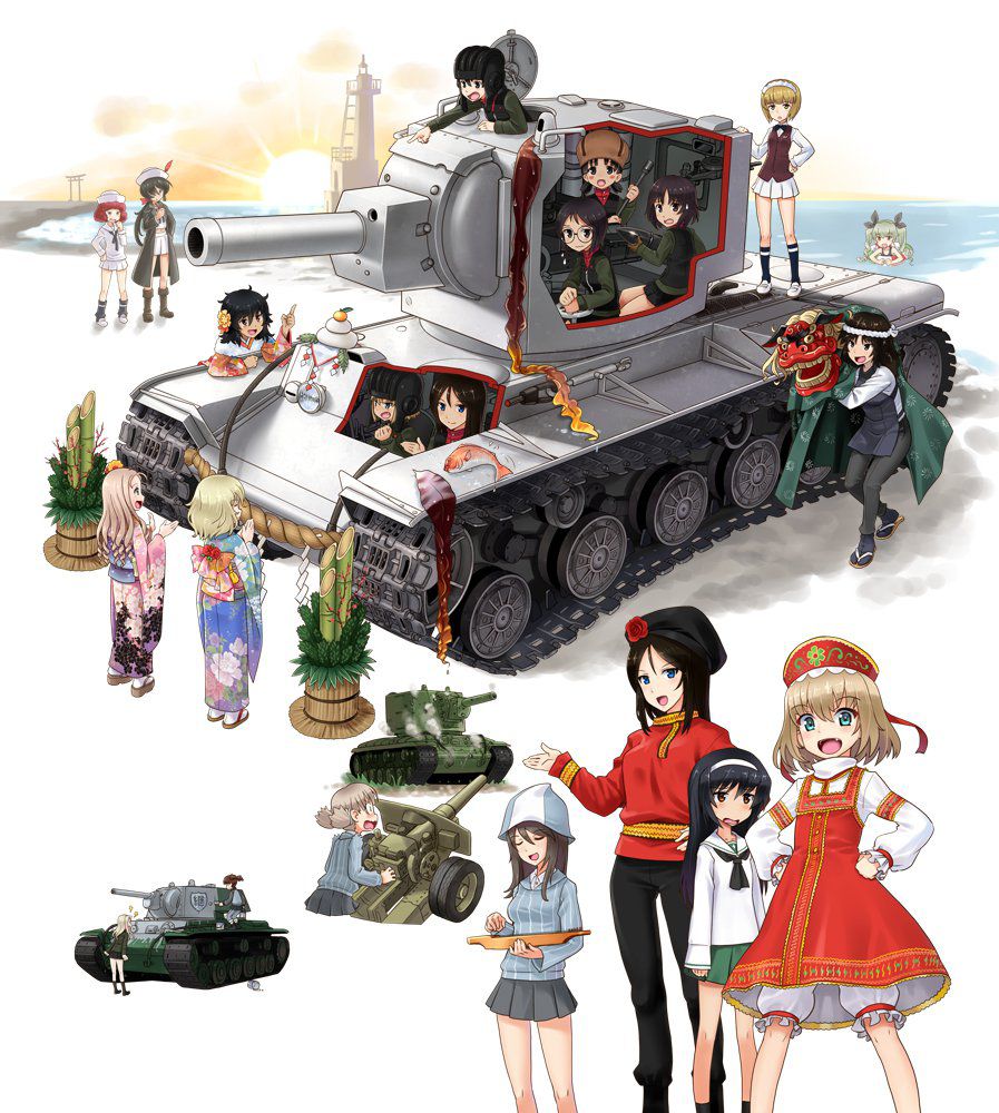[Secondary] Images of Girls &amp; Panzer 38