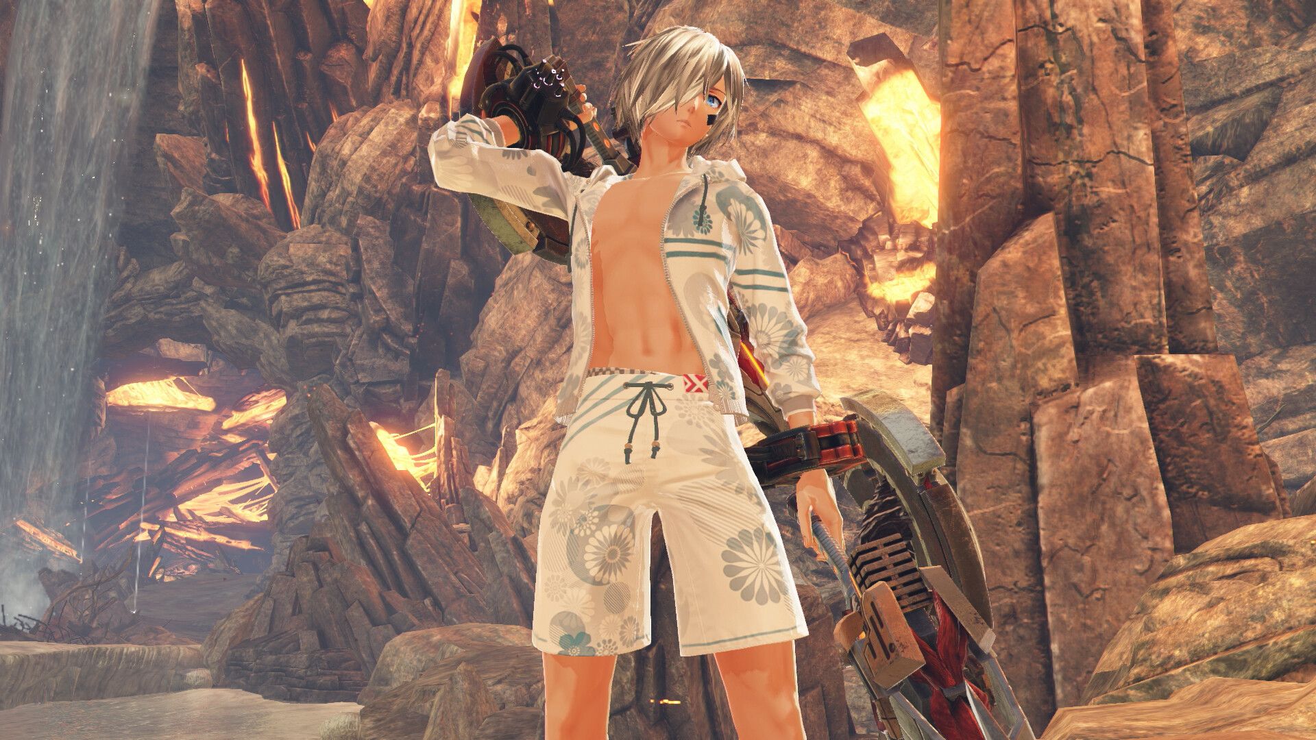 Erotic swimsuit costume for the female hero is added in the free update of [God Eater 3]! 5