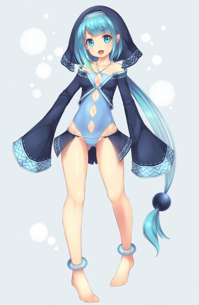 [Secondary image] girl with blue hair [blue hair alliance] Part 11 15