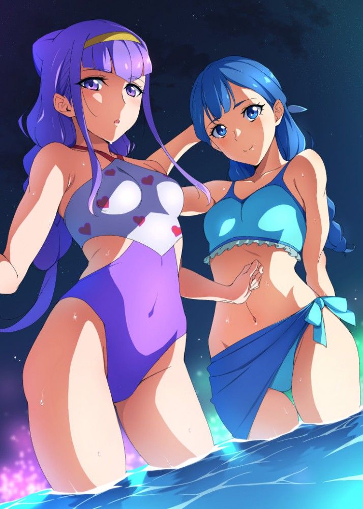 [Secondary image] girl with blue hair [blue hair alliance] Part 11 17