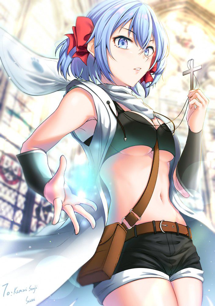 [Secondary image] girl with blue hair [blue hair alliance] Part 11 32