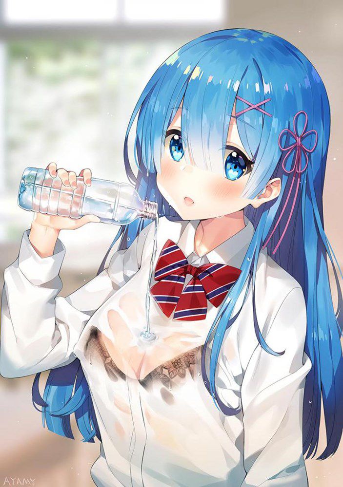 [Secondary image] girl with blue hair [blue hair alliance] Part 11 41