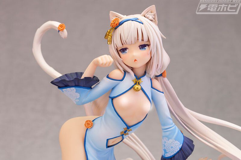 [Nekopara] chocolate and vanilla China dress to take off nipples and asso also full visible figure! 31