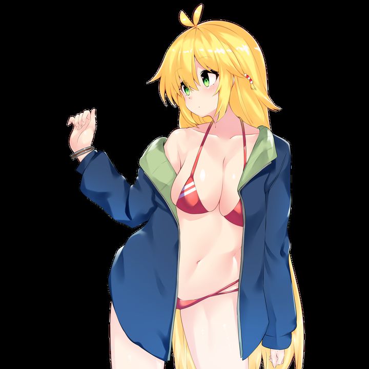 [Elocola Chara Material] PNG background transparent erotic image, such as anime character Part 291 48