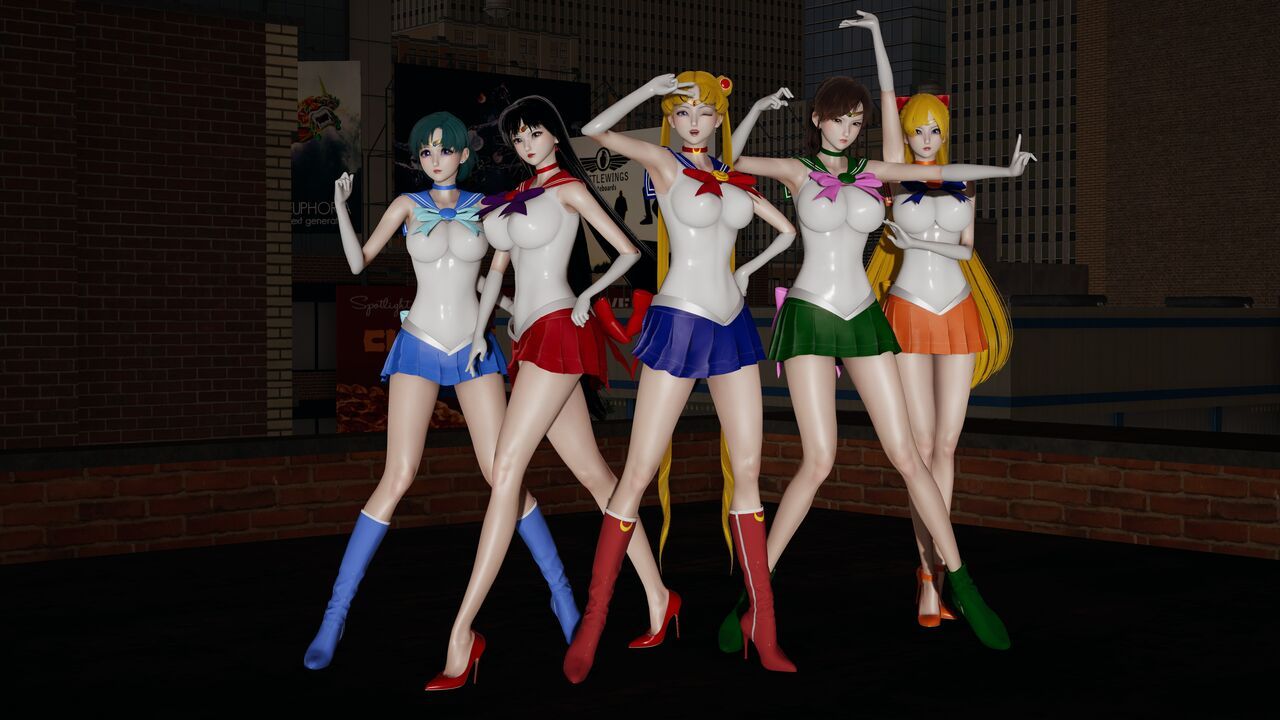3D Sailor Moon Artist:Hemmibel 3D Sailor Moon Artist:Hemmibel 1