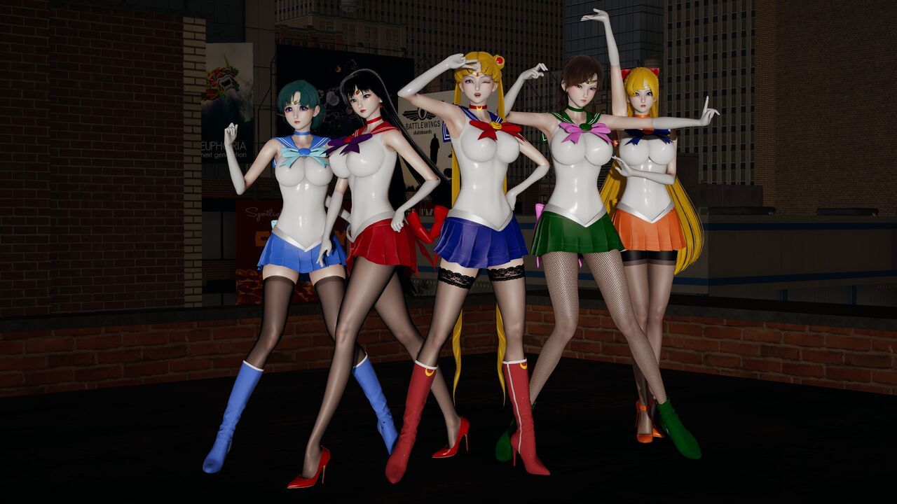 3D Sailor Moon Artist:Hemmibel 3D Sailor Moon Artist:Hemmibel 2