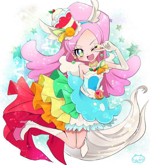 [Kirakira Pretty Cure Ara Mode] erotic painting of Kira star Ciel (Kirahoshishier) . 48