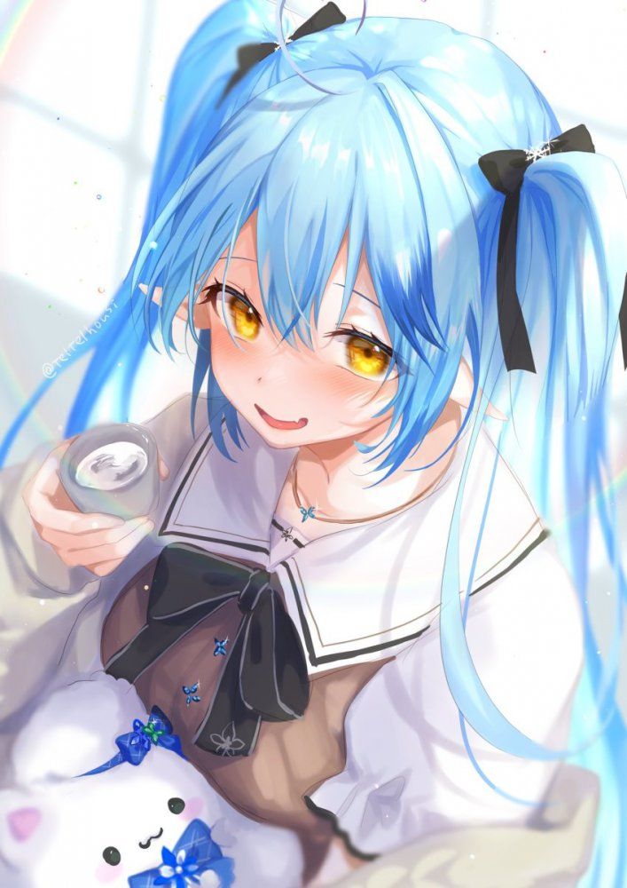 【Second】Blue-haired girl image Part 19 11