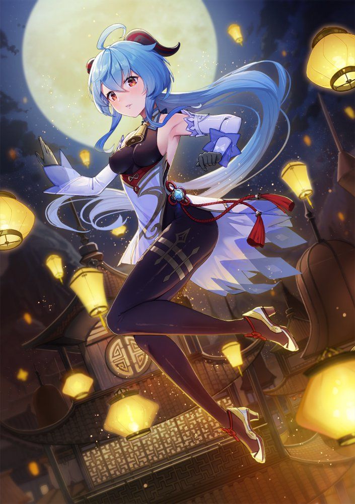 【Second】Blue-haired girl image Part 19 21