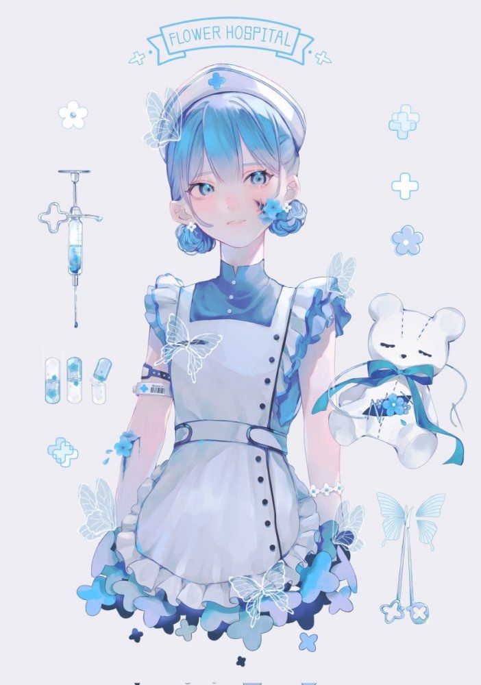 【Second】Blue-haired girl image Part 19 26