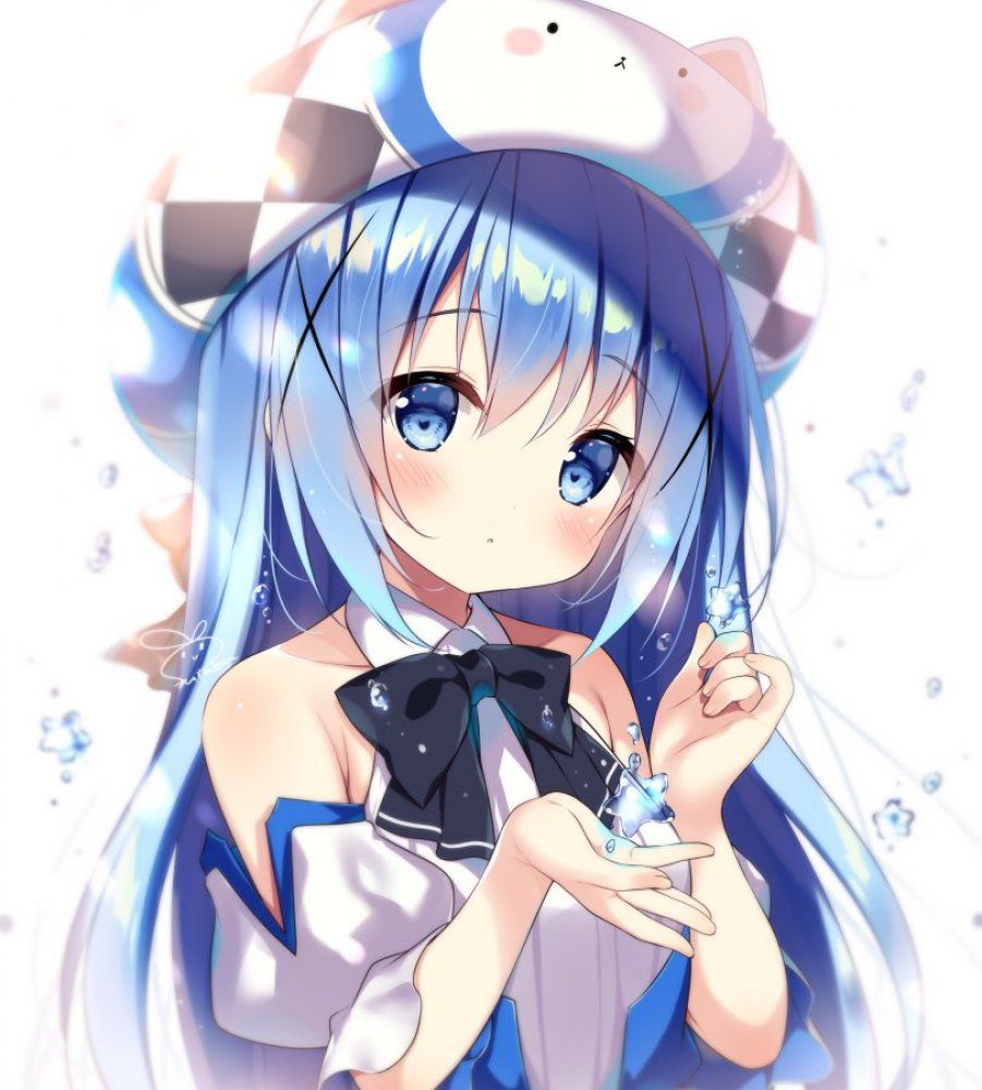 【Second】Blue-haired girl image Part 19 4