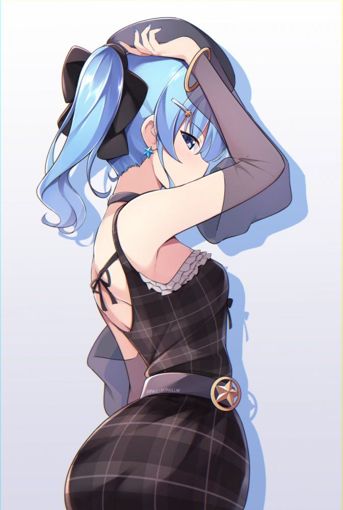 【Second】Blue-haired girl image Part 19 8
