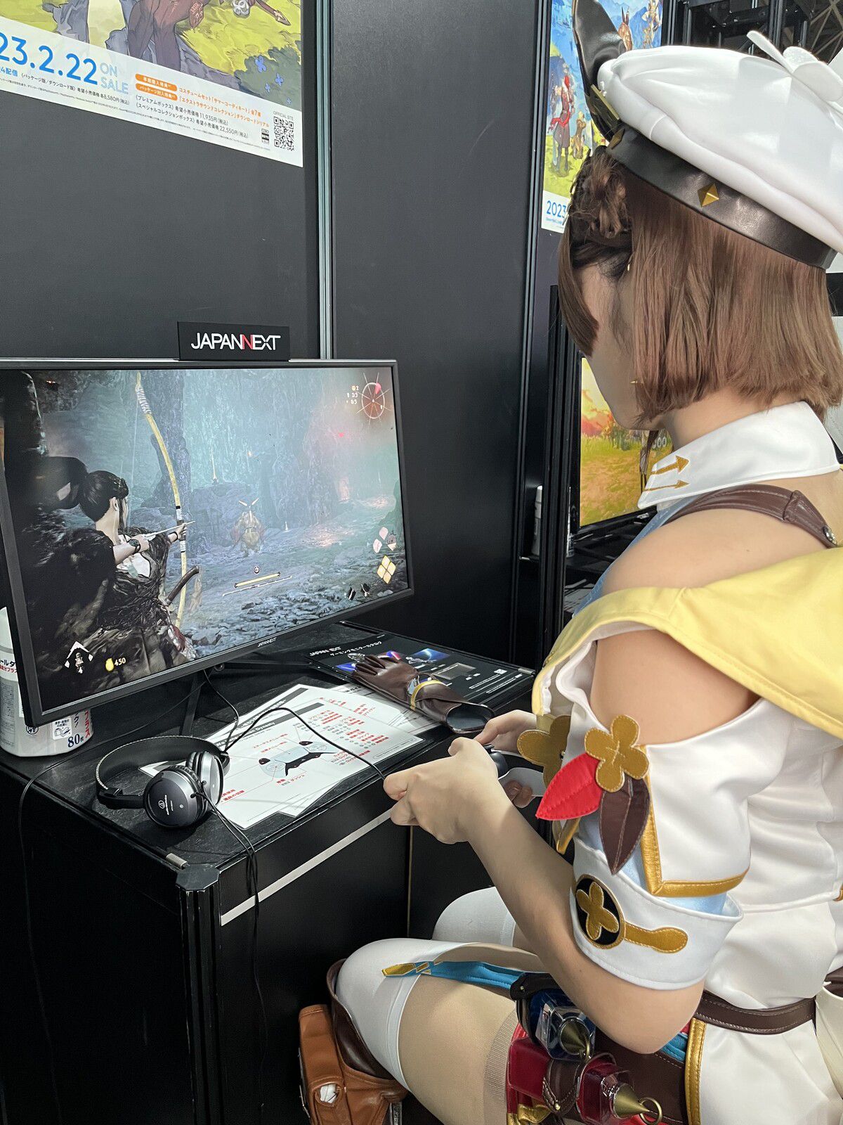 "Raiza's Atelier 3" Moe Iori's new Lysa erotic costume reproduced whiplash cosplay photo 14