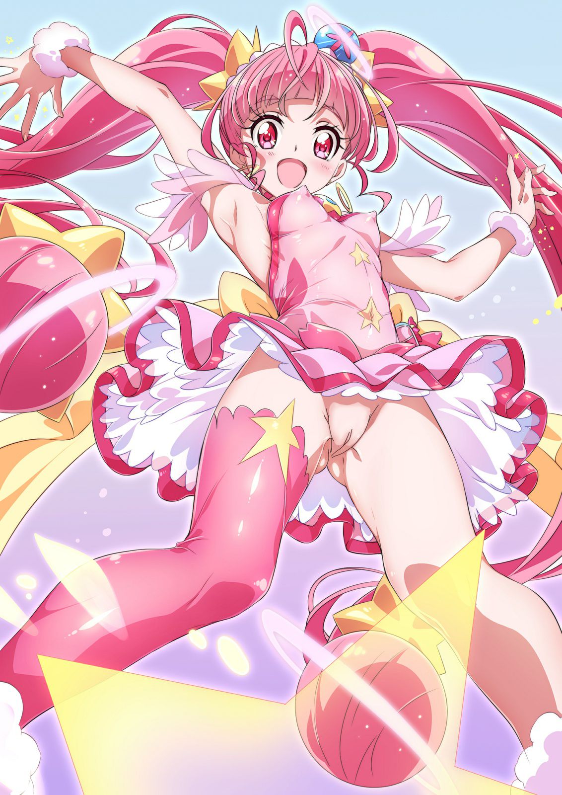 [Star Twinkle] erotic image of Cure Star (Hikaru Hoshina) 1